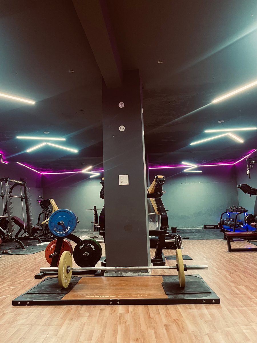 DreamFit Olympic barbell and lifting platform